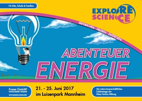Teilnahme am Explore Science Wettbewerb 2017 